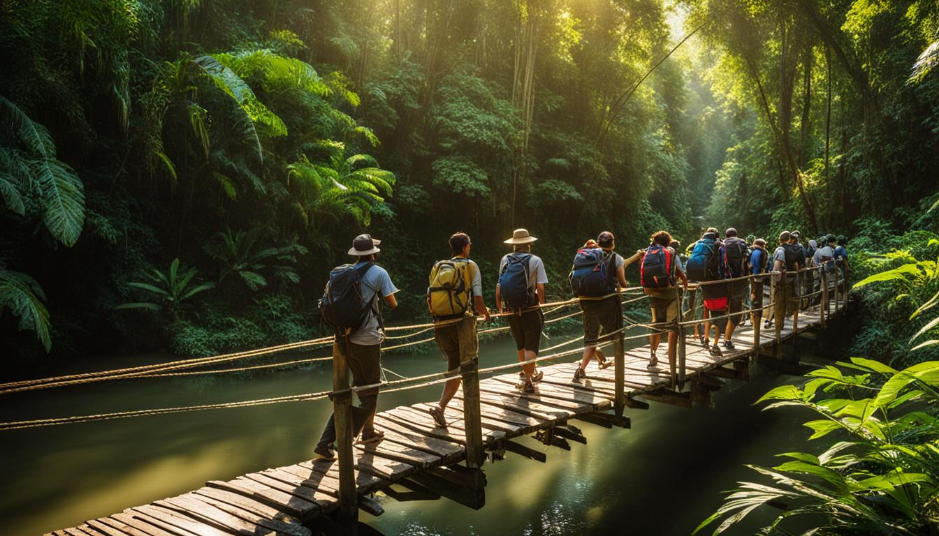 Abenteuer im Dschungel: Trekking und Wildlife in asiatischen Regenwäldern