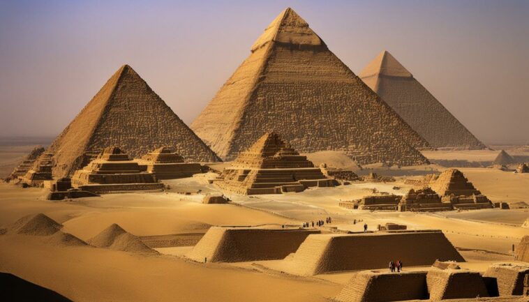 Archäologische Entdeckungen rund um Pyramiden