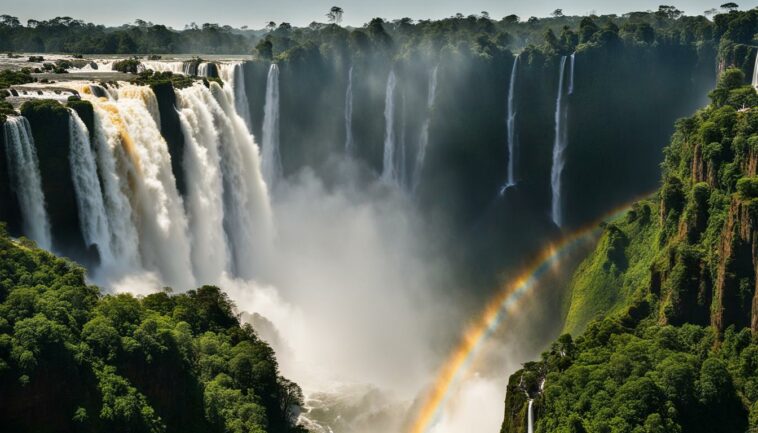 Der atemberaubende Iguazú-Wasserfall