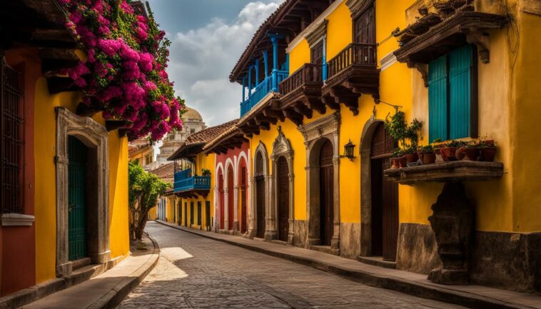 Die Altstadt von Cartagena, Kolumbien
