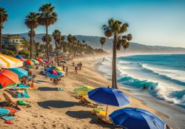 Die Strände von Kalifornien: Surfen, Sonnenbaden und Entspannen.