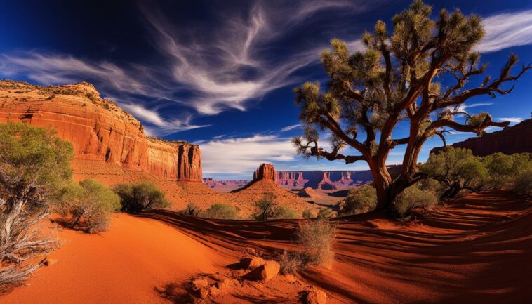 Die Wüstenlandschaften im Süd: Grand Canyon bis zum Monument Valley.