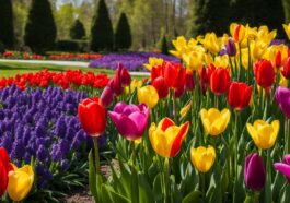 Die farbenfrohsten Frühlingsblüten in europäischen Gärten bewundern