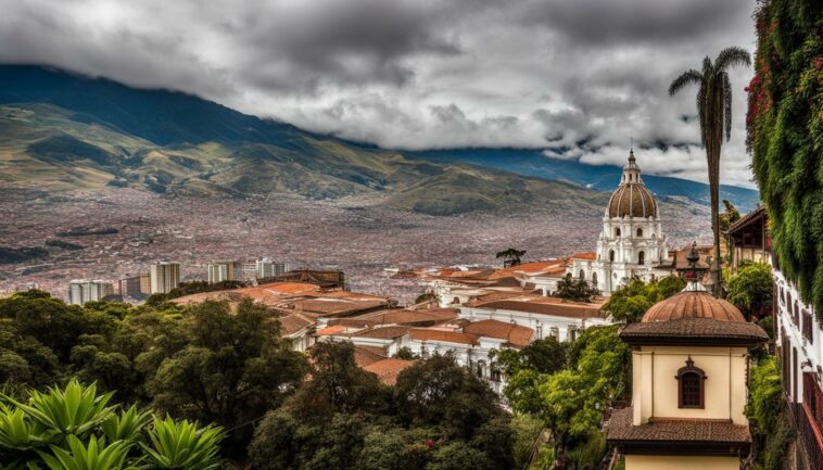 Die koloniale Architektur von Quito, Ecuador