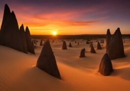 Die mystischen Pinnacles in der Nambung-Wüste