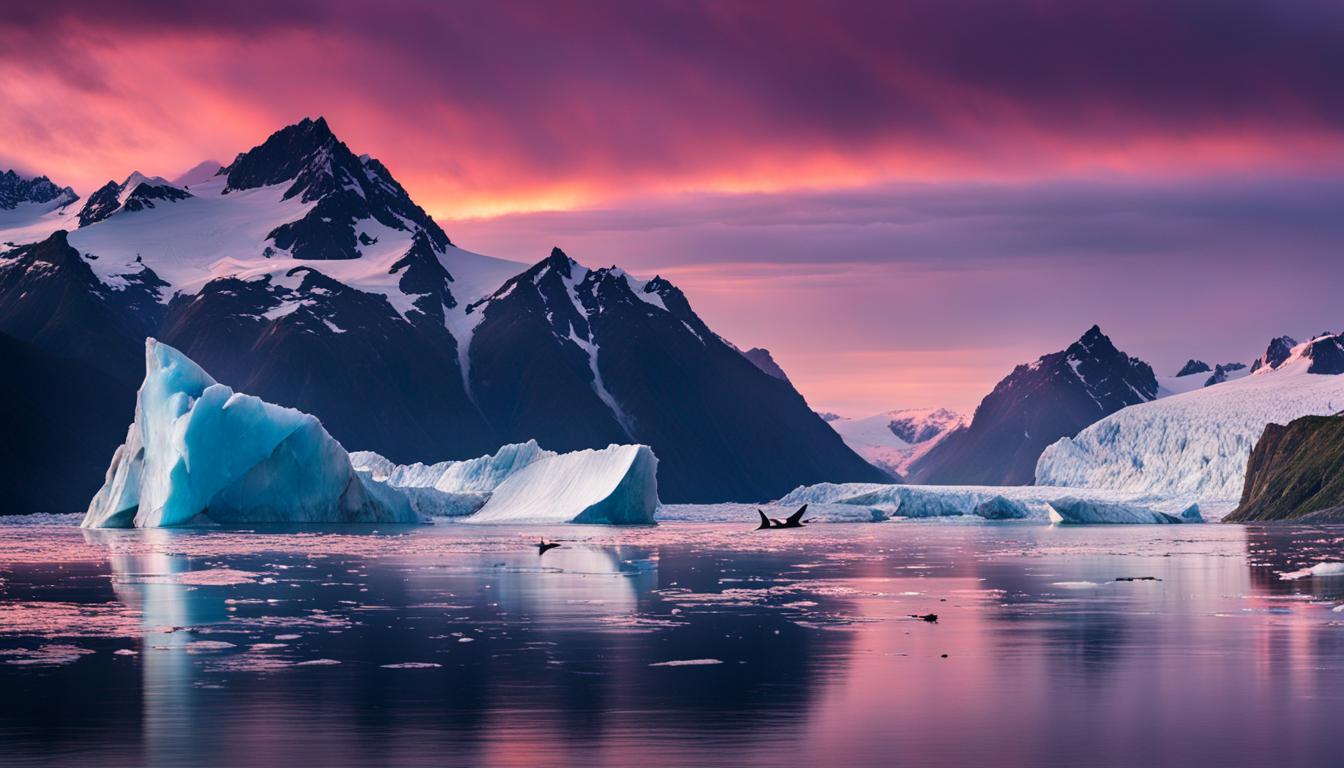 Kreuzfahrten in Alaska: Gletscher, Wildtiere und beeindruckende Landschaften.