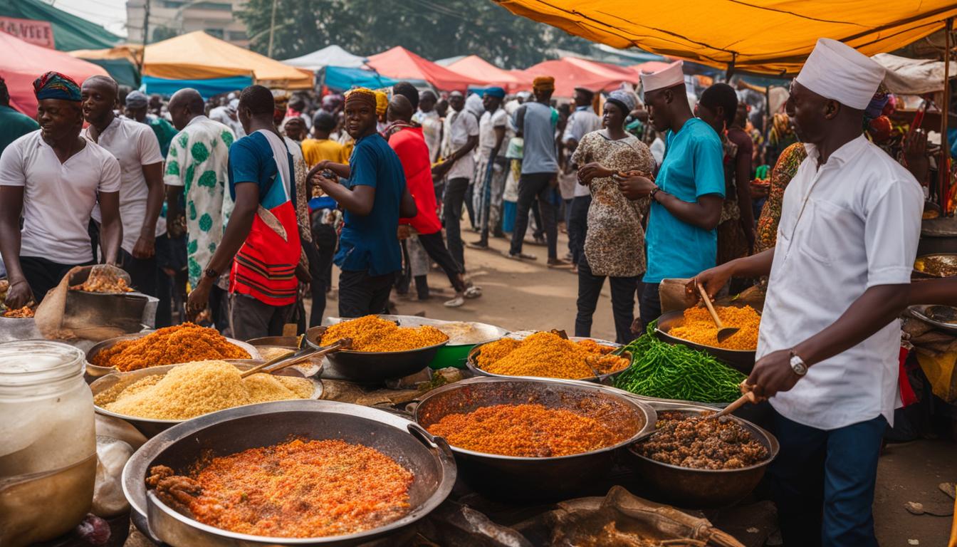 Kulinarische Erlebnisse in der Street-Food-Szene von Lagos, Nigeria