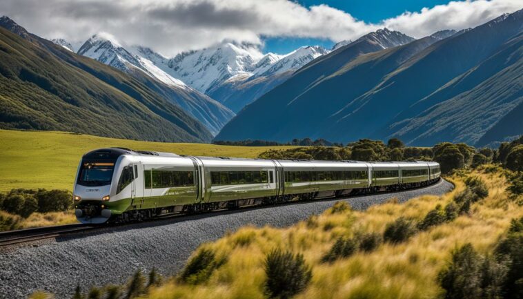 Mit dem Zug durch die neuseeländischen Alpen: Der TranzAlpine