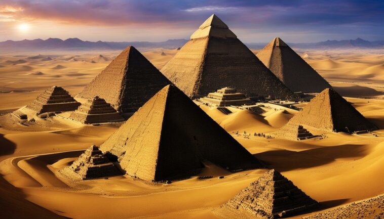 Pyramiden als Gräber und ihre rituellen Zwecke